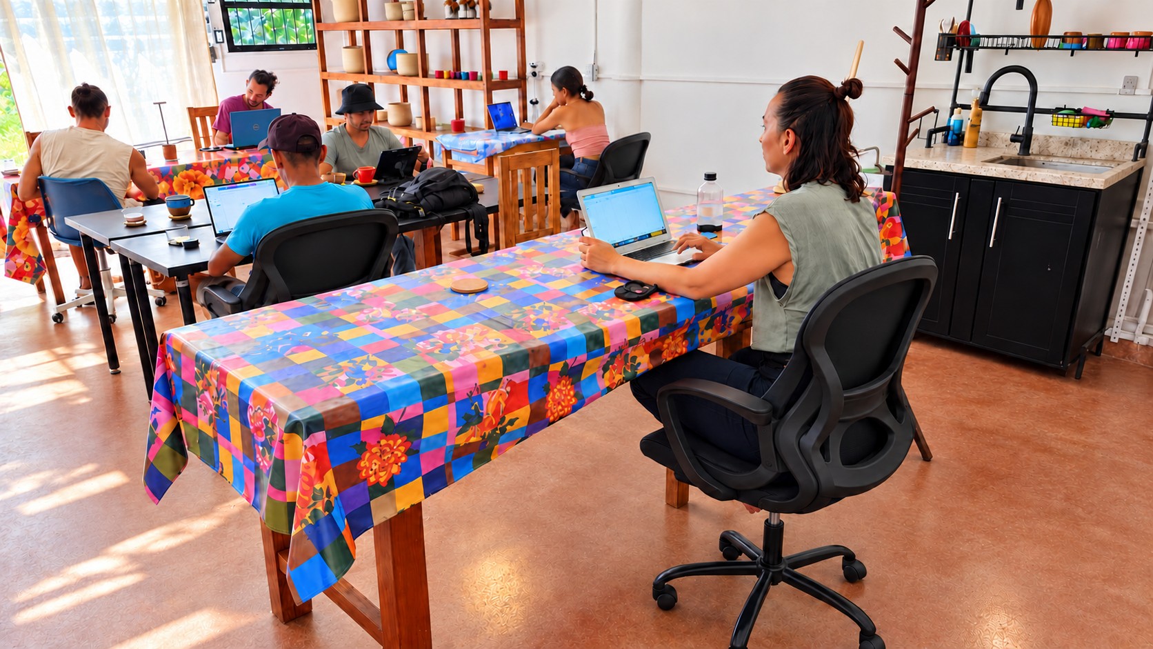 Espacio de trabajo CoWorkZipolite